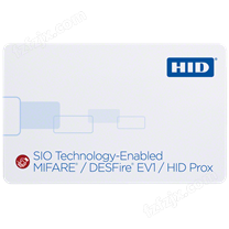 具有 SIO 功能的 38xx MIFARE DESFire EV1 + Prox 智能卡