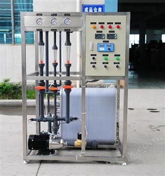 500升纯化水处理系统EDI二级超纯水设备去离子装置双级反渗透设备