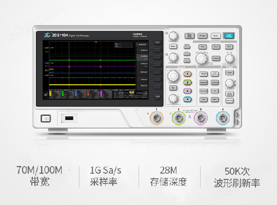 ZDS1000系列基础研发型示波器